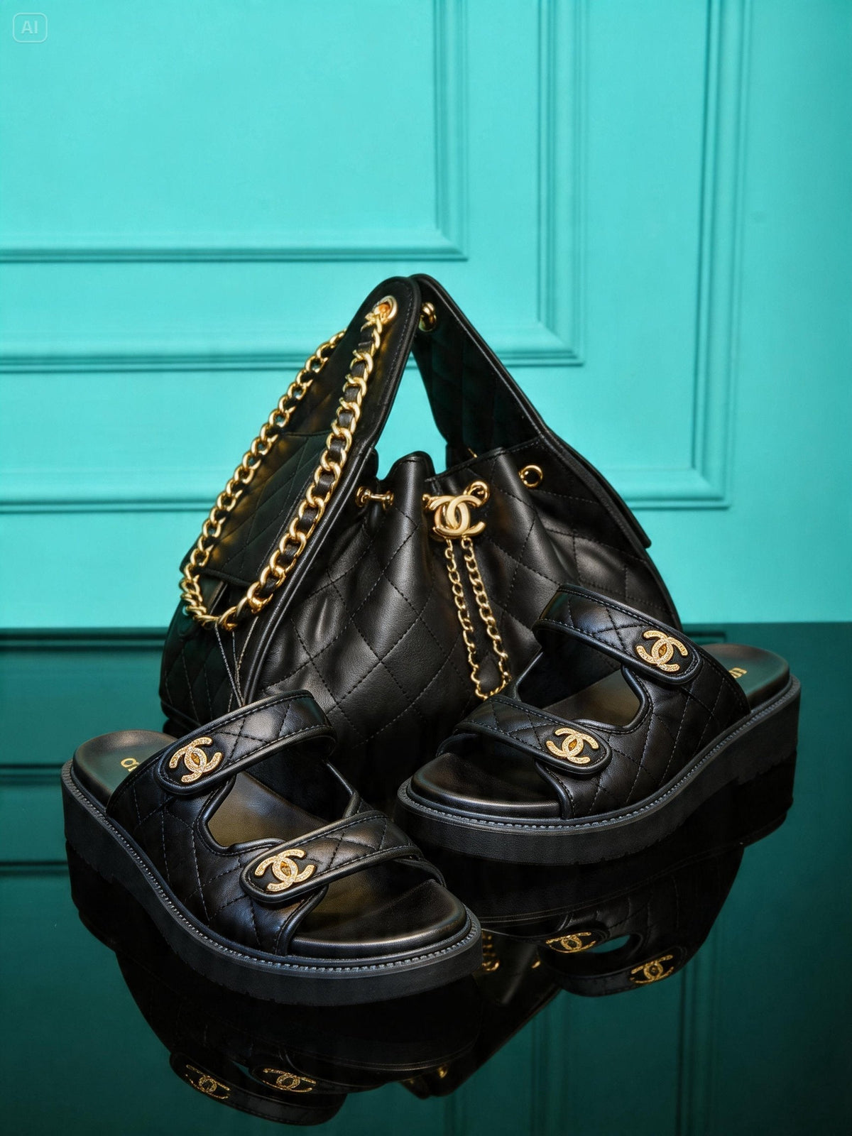 CH 25 Small Bag and Slipper