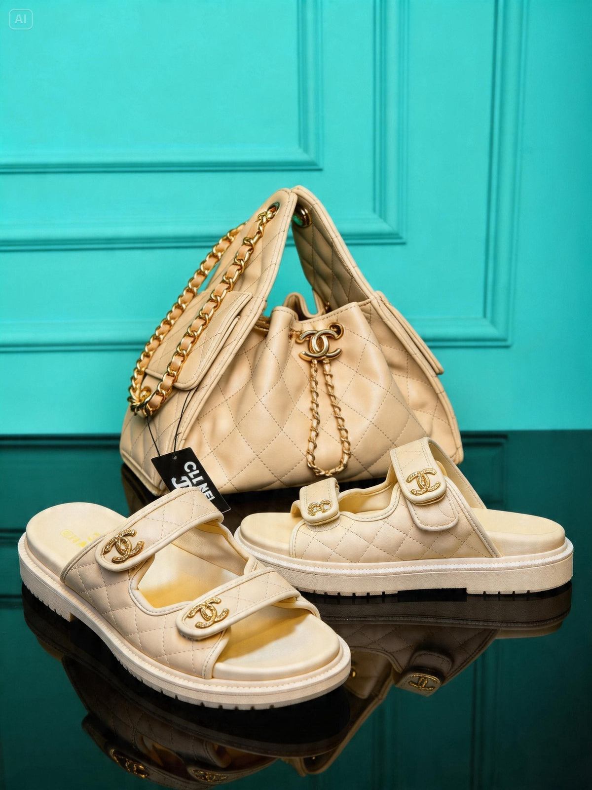 CH 25 Small Bag and Slipper