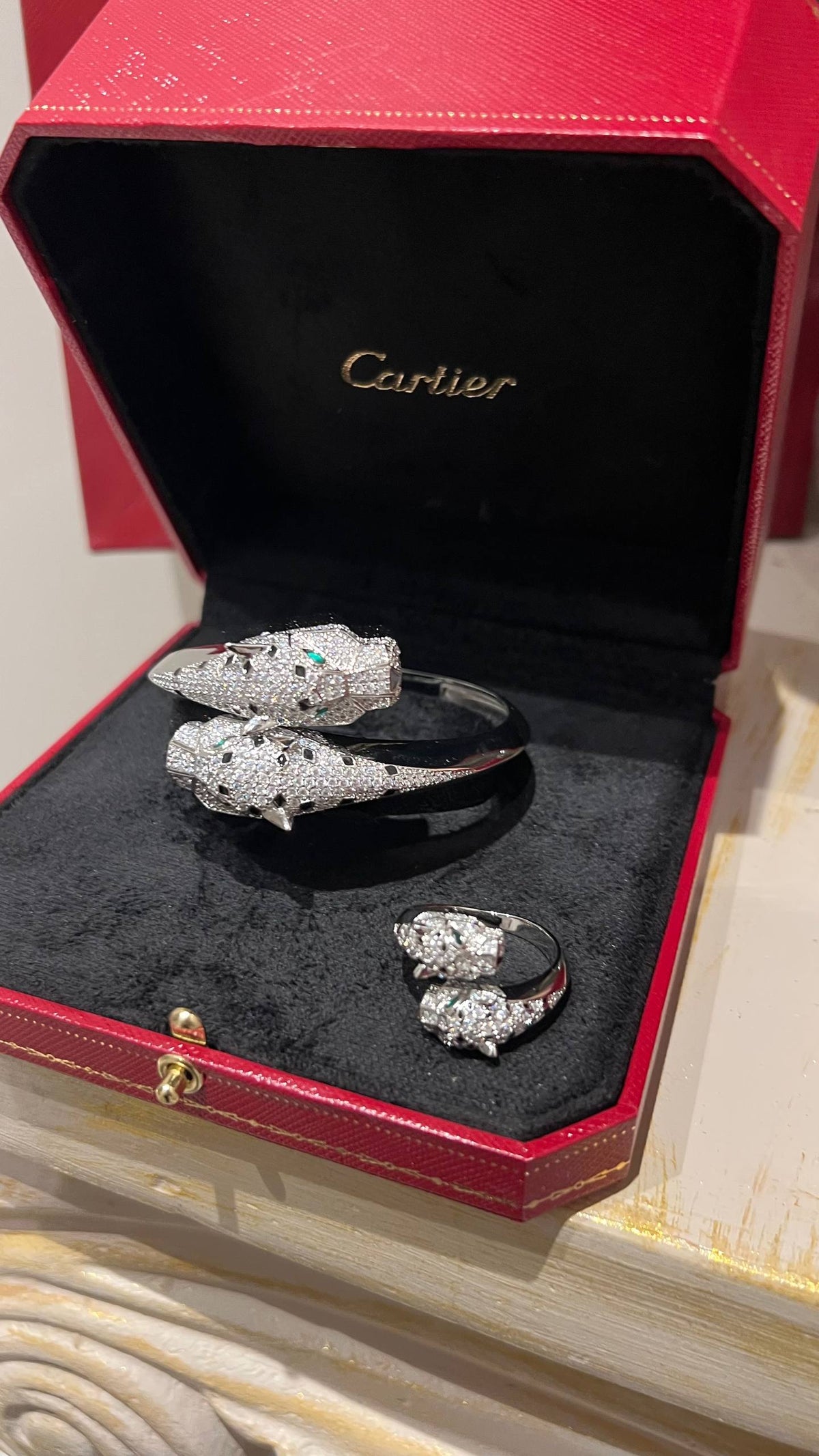 C- Bracelet ring + box Fullset