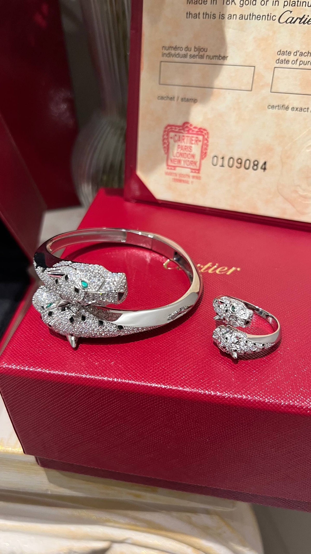 C- Bracelet ring + box Fullset