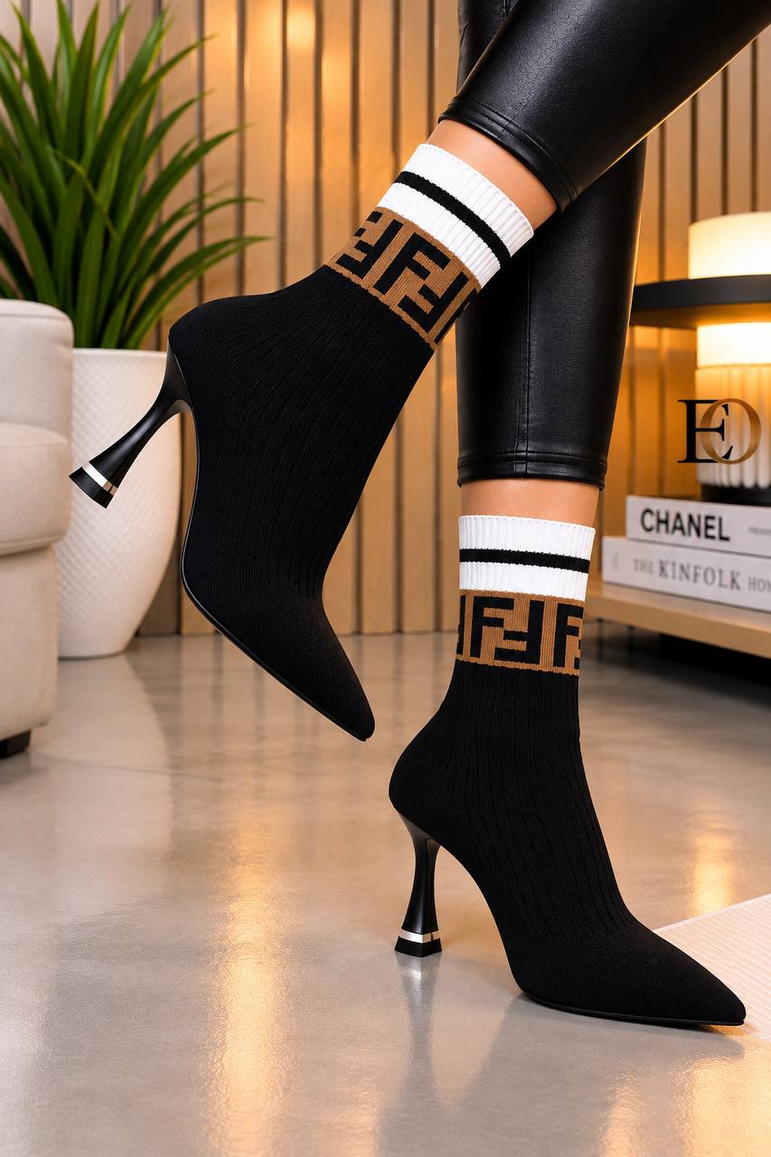 'F- Heeled Boots