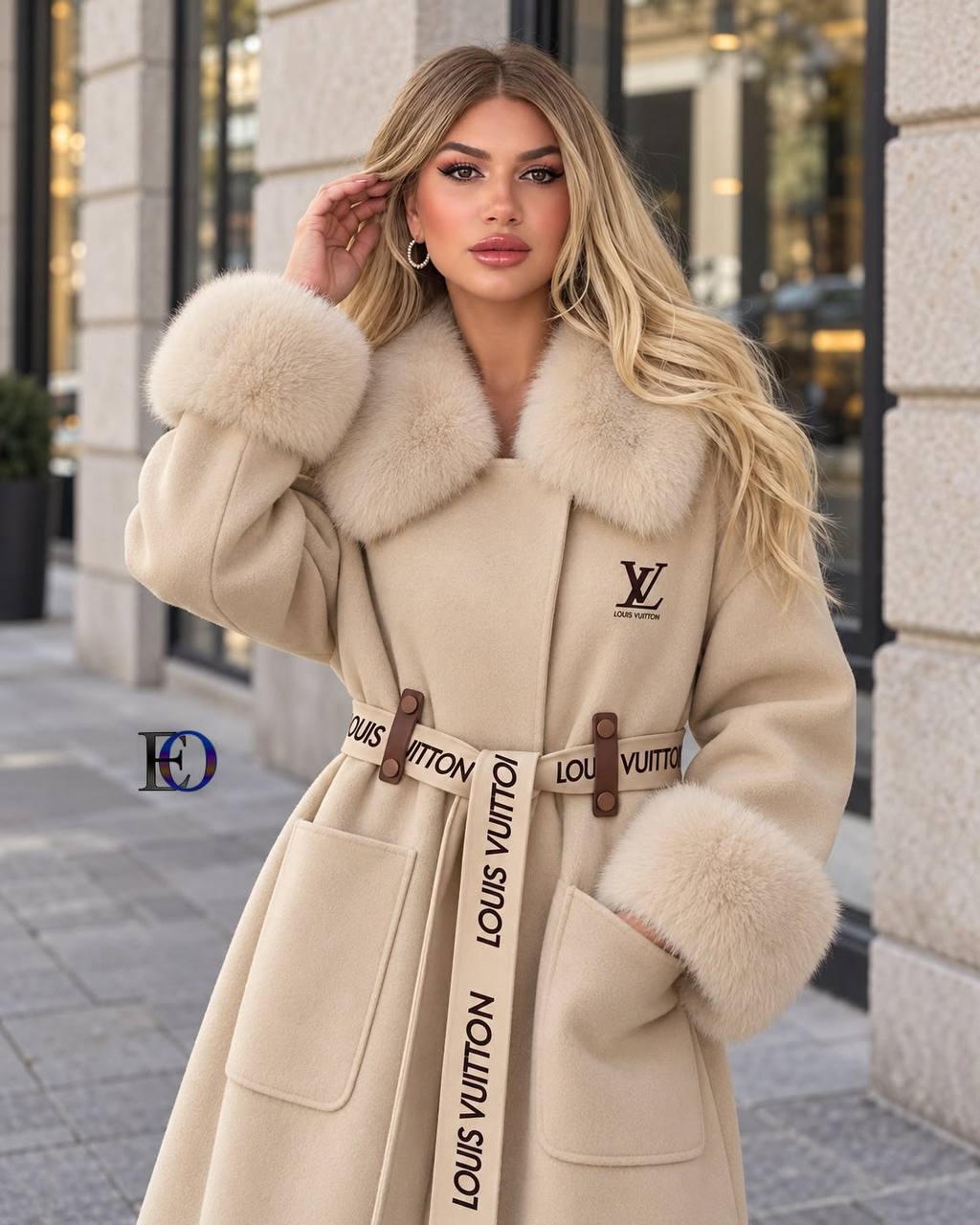 Fur-Lined Cashmere
