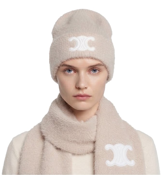 Hat and scarf set
