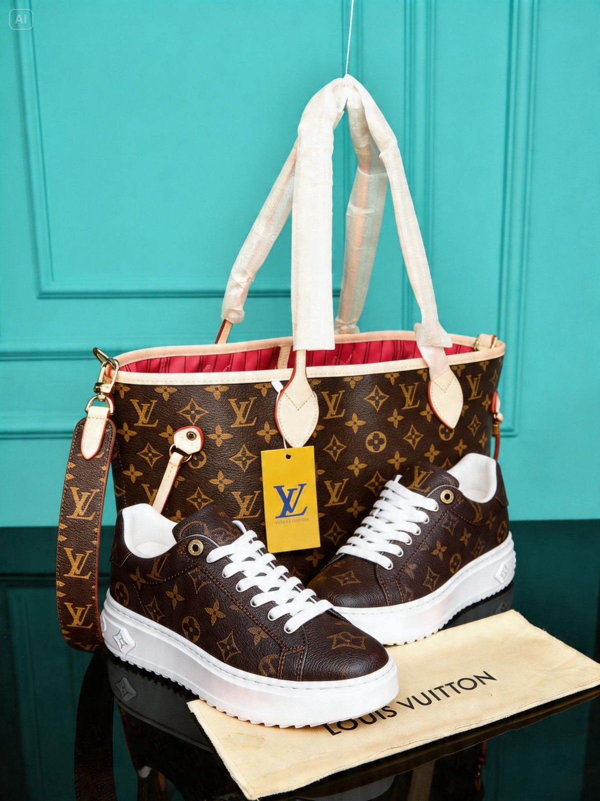 Neverfull Bag and Shoes