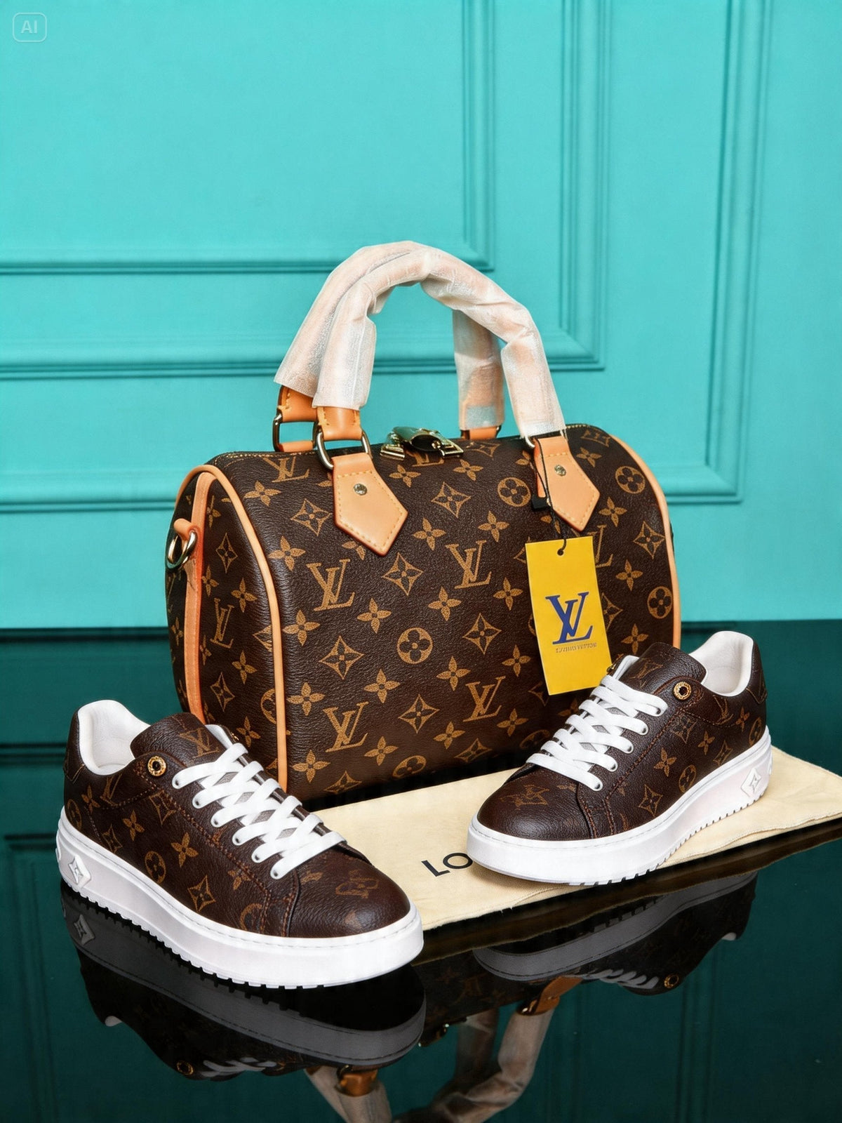 Speedy 25 Bag and Shoes