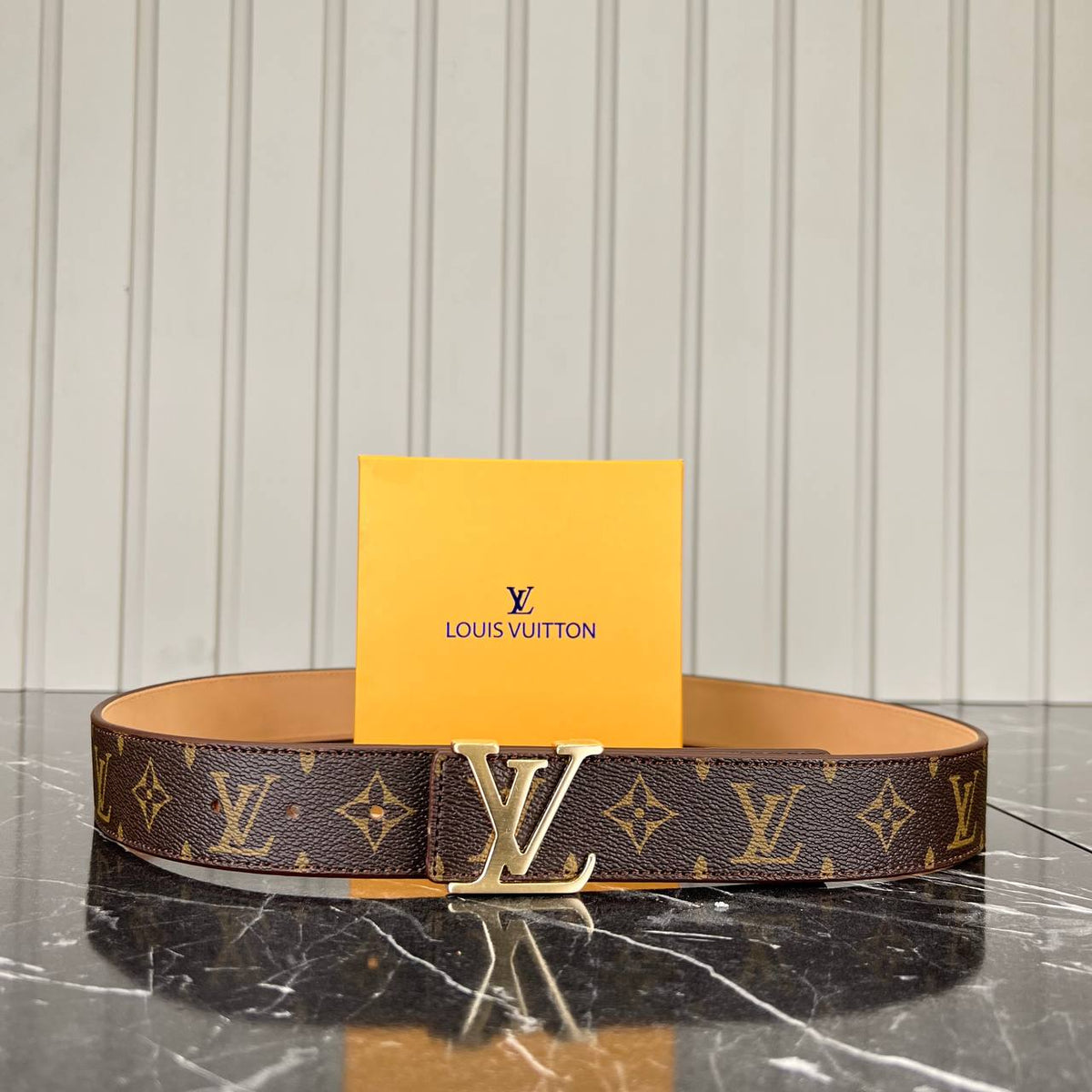 L . Leather Belt