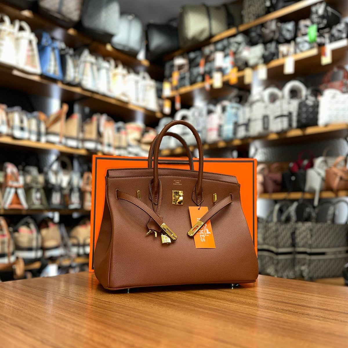 '- Birkin 35 [Leather]