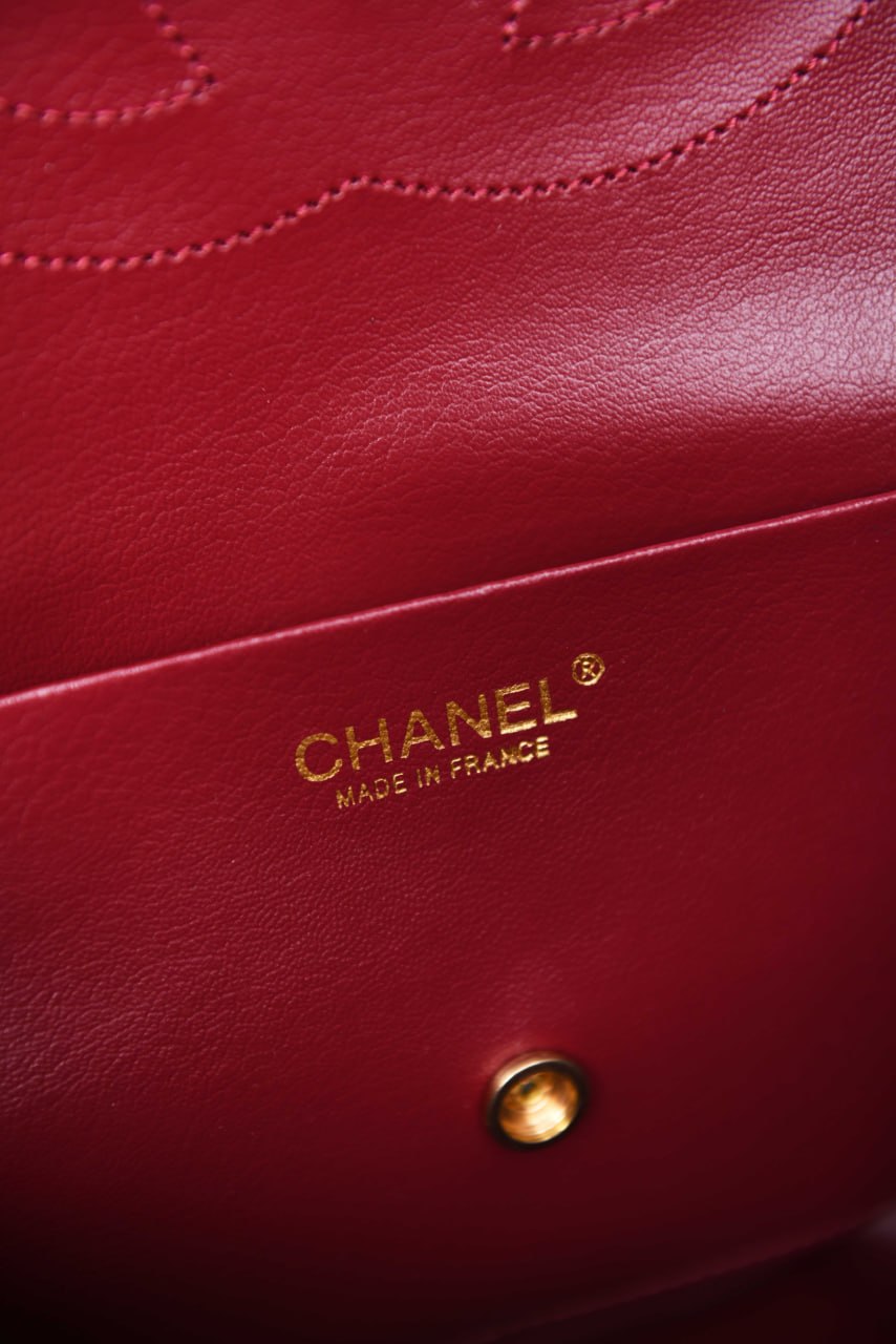 C - Maxi Flap Bag in Crocodile