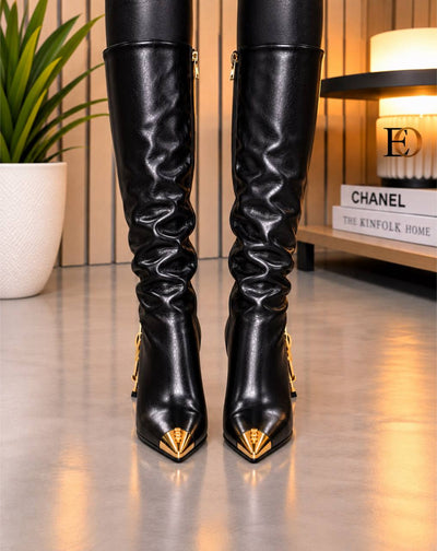 'Y - Heeled Boots