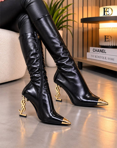 'Y - Heeled Boots