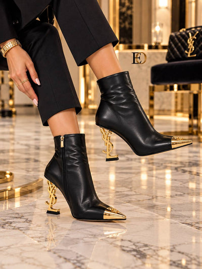 'Y- Heeled Boots