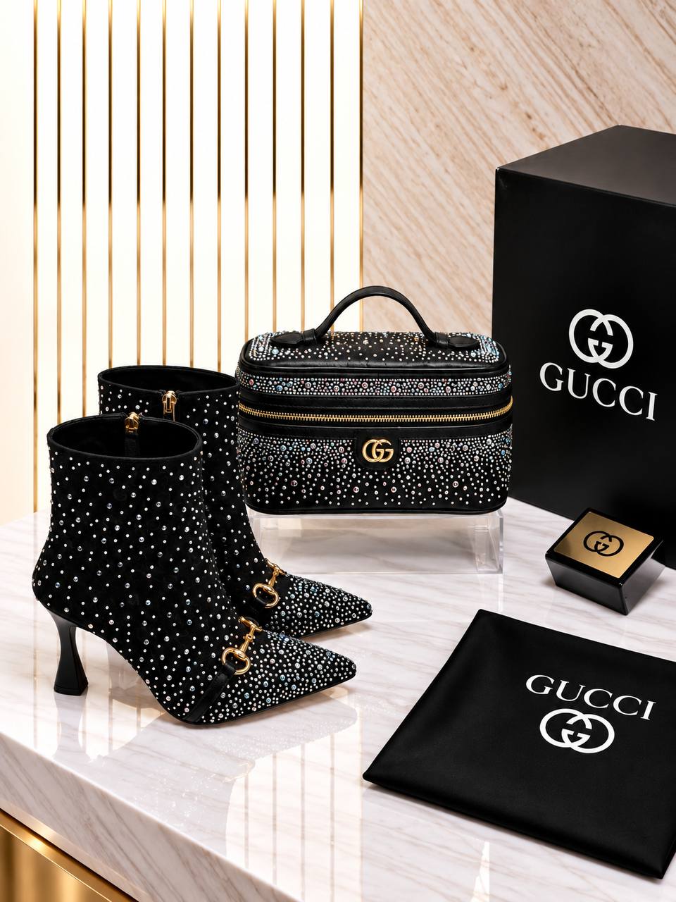 Bag and Boots Set