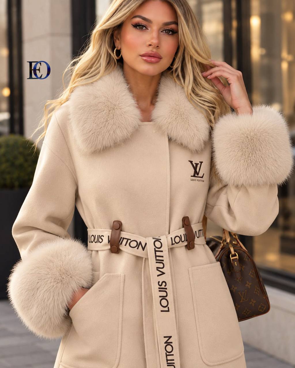 Fur-Lined Cashmere