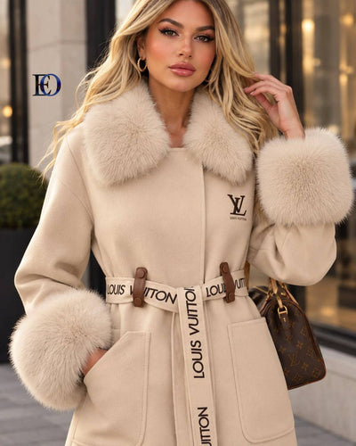 Fur-Lined Cashmere