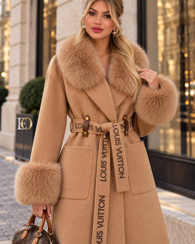 Fur-Lined Cashmere